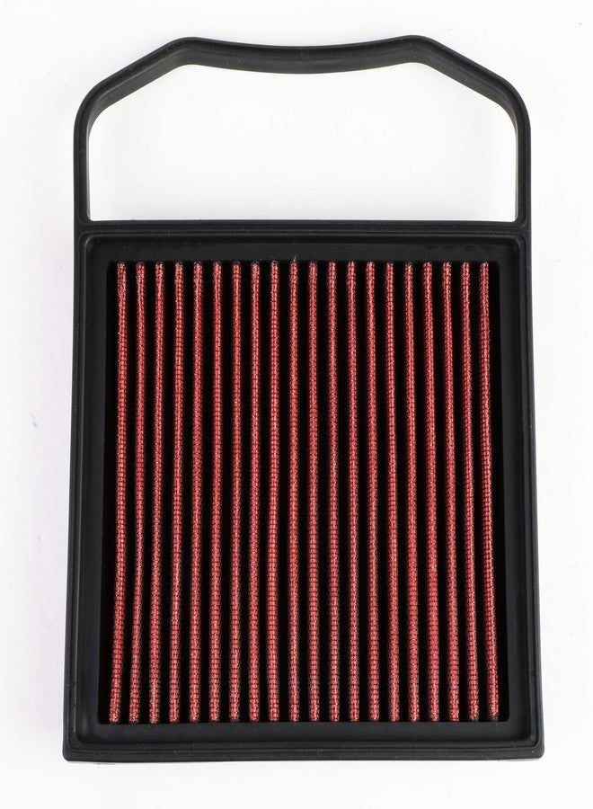 Auto Dynasty High Flow Engine Air Panel Filter Drop-in Reusable & Washable Compatible with Mercedes Benz 2013-2021 C43 E400 E43 GLE43 GEL450 GL450 SL400 SC43 M276 3.0L Turbo CA11861 (Red) - Image 4